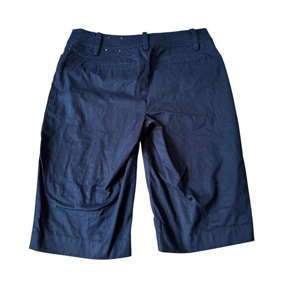 TALBOTS Perfect Shorts 13 inch; size 4;  Navy Blue; Classic Styling - Picture 1 of 8